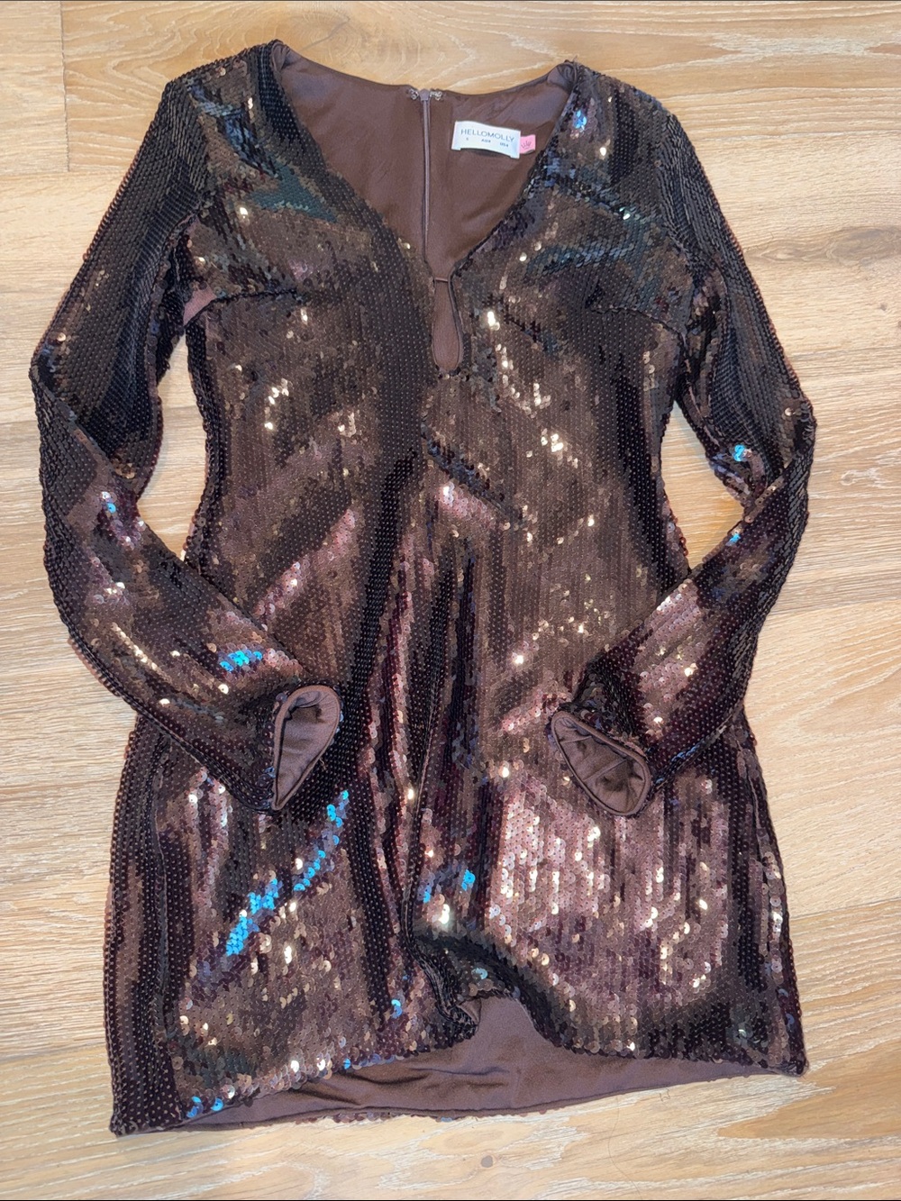 Hello Molly Brown Sequin Tunic Dress